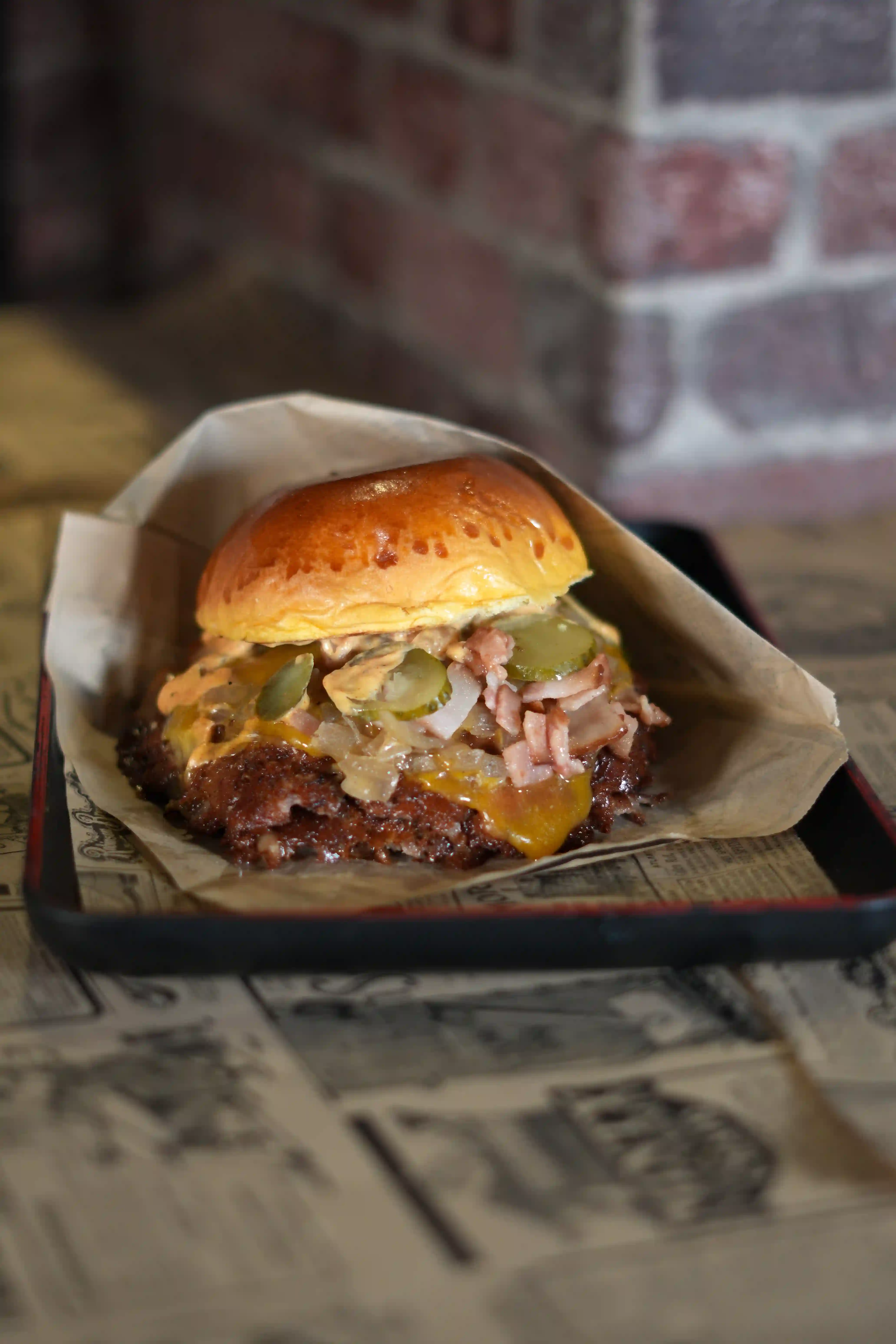 Hamburguesa Triple Smash Soria